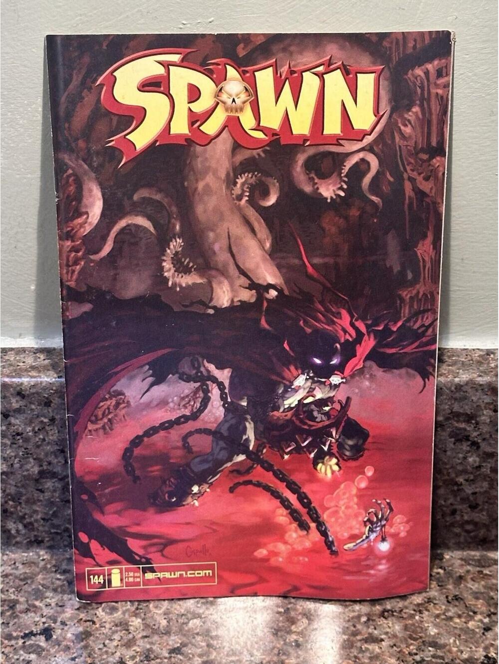 SPAWN #144 LOW PRINT RUN ISSUE GREG CAPULLO COVER ART IMAGE COMICS 2005